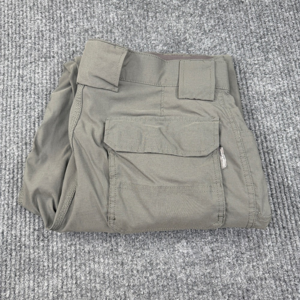 Duluth Trading Co Cargo Pants Mens 36x30 Gray Dry On The Fly Relaxed Fit